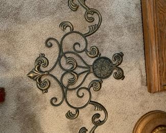 #47 Decorative Metal Art - 42"W $25.00