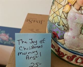 #49 Jim Shore - The Joy of Christmas Morning Angel $25.00