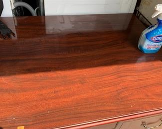 #71 Wood Imwood 5 Drawer Desk - 59x30x30 $75.00