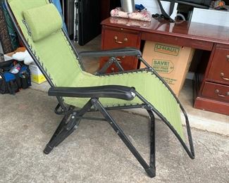 #75 Green Anti-Gravity Chair $25.00