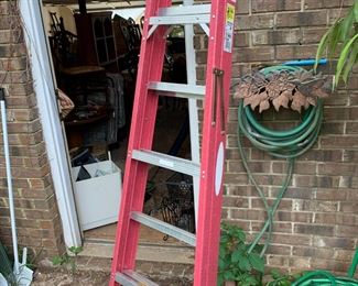 #81 Werner Fiberglass 6' Ladder $75.00