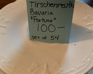 #91 Tirschenreuth Bavaria "Fortuna" Set of 54 $100.00