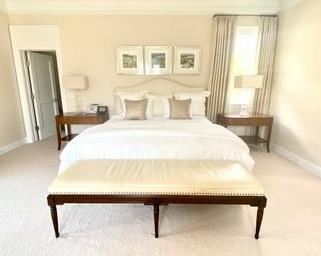 King Size Custom Bed and other furnishings