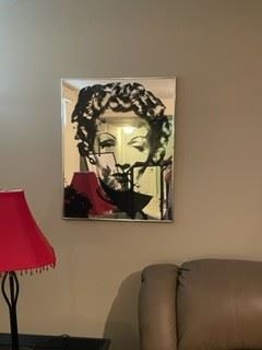 Marilyn Monroe Wall mirrors sign | Retro printed mirror
