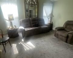 Ashley Furniture Power Reclining Sofa and Recliner - in Great Shape!