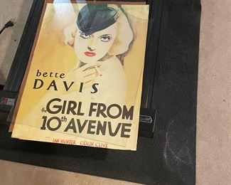 Bette Davis The Girl From 10th Avenue Poster