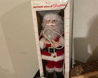 Santa Claus Telco Motion-ette of Christmas Vintage 1994 Lighted Moving
