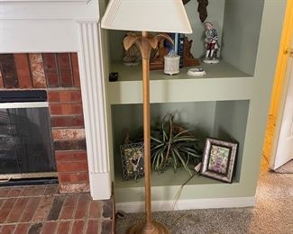 Palm Tree Floor Lamp with Shade