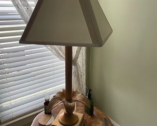 Palm Tree Table Lamp with Shade