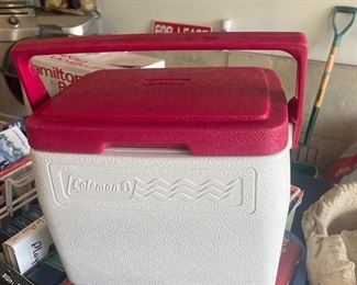Vintage Coleman Cooler Ice Chest Personal Lunch Box