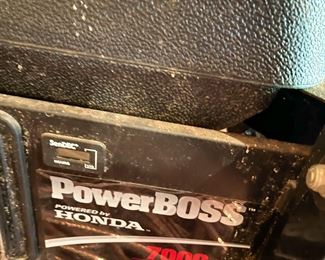 Bower Boss Honda generator