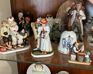 Norman Rockwell figurines