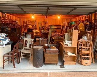 just an idea of how much is in the garage