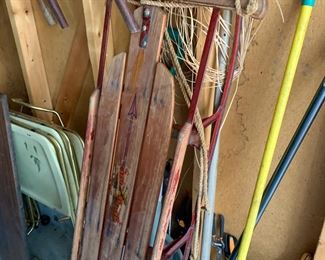 old sled-there are two