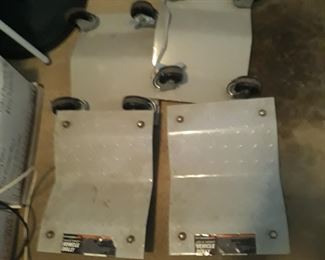 1500 lbs. Rated Dolly's  for car or boat manuvering