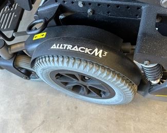 Amy Alltrack M3, tilting, electric wheelchair,