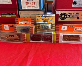 large train Ho scale collection