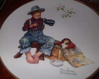 NORMAN ROCKWELL PLATES
