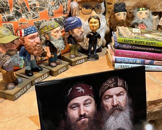 Duck Dynasty fans we have books, bobbleheads and more!