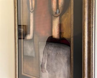 BUY IT NOW! $2800 Shojaei Art, untitled. 25”W x 37”H