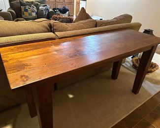 BUY IT NOW! $300. Craftsman Style Sofa Table