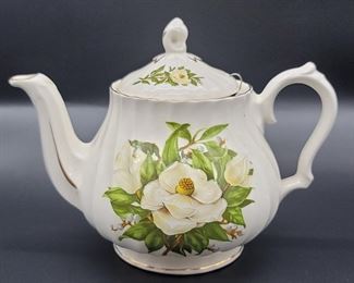 Vintage English China Teapot by Crown Dorset