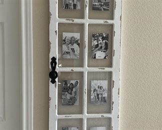 Shabby Chic Photo Frame Farmhouse Panel Door Shape 1/2