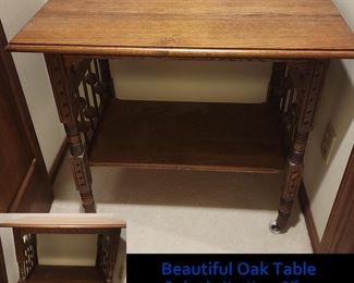 Antique hall table. Repurpose for a home office or end of the hall family pictures. A little old with the new! 
