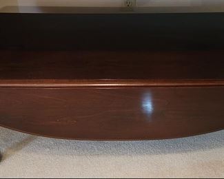 Furniture [Cherry] Drop leaf coffee table is a companion to the other cherry items shown. 