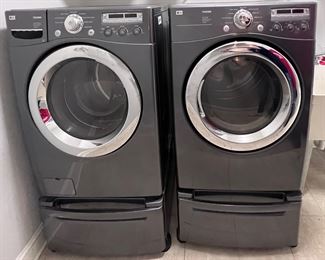 LG Tromm washer and dryer