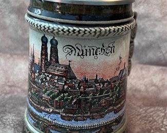 German beer stein