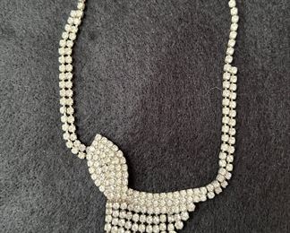 Rhinestone necklace