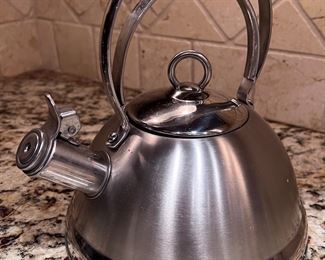 Stainless teapot