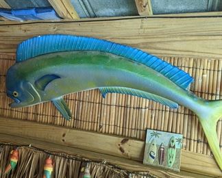 Wall mounted fish