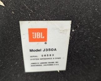 Several sets of speakers