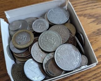 Foreign coins