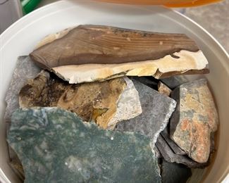 Buckets full of vintage slabs some dating back pre- 1970! 