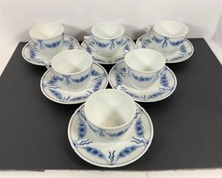 Empire Heirloom Bing & Grondahl Porcelain Tea Cups