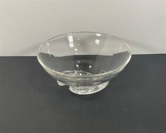 Steuben Glass Razor Glass Bowl
