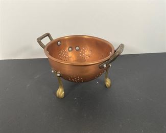 Small Copper Colander