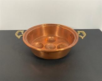 Copper Snail /Egg Cooker