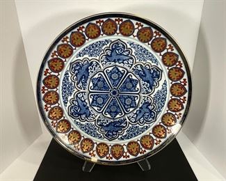 Lg Gold Imari Charger