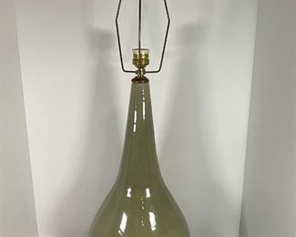 Vintage Crackle Glaze Ceramic Lamp