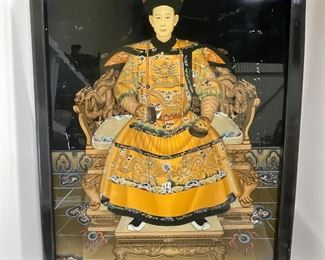 Chinese Reverse Painting on Glass