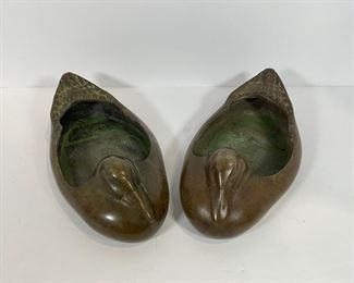 Japanese Bronze Duck Incense Burners (Late 19th /Early 20th Century)