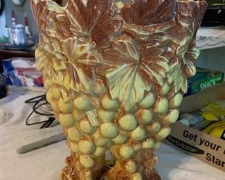 2 Identical McCoy Antique Matching Vases