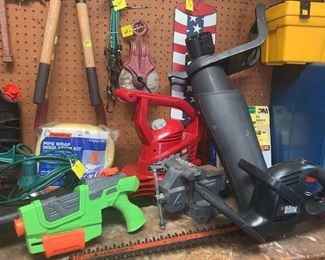 Nerf Gun and Tools