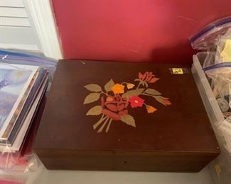 Hand- Made Sewing book on the Outside