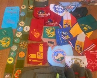 Vintage  Boy Scout Memorabilia  1980"s