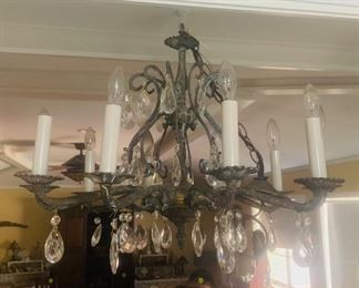 New Orleans ANTIQUE  Chandlier